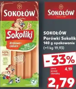 Kaufland Sokołów Parówki Sokoliki oferta