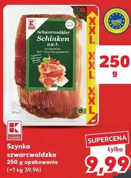 Kaufland K-Classic Szynka szwarcwaldzka oferta