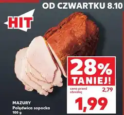 Kaufland Mazury Polędwica sopocka oferta