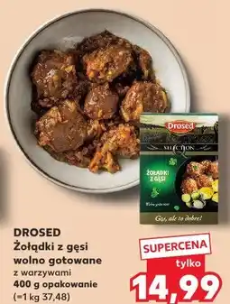 Kaufland Drosed Żołądki z gęsi wolno gotowane z warzywami oferta