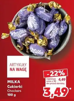 Kaufland Milka Cukierki Choclairs oferta