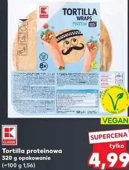 Kaufland Classic Tortilla proteinowa oferta