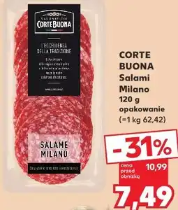 Kaufland Corte Buona Salami Milano oferta