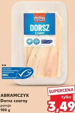 Kaufland ABRAMCZYK Dorsz czarny porcje oferta