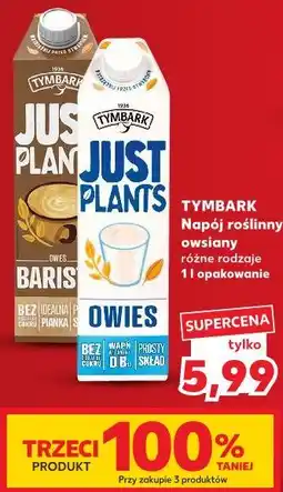 Kaufland TYMBARK Napój roślinny owsiany oferta