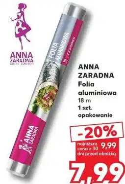 Kaufland Anna Zaradna Folia aluminiowa oferta