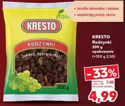 Kaufland Kresto Rodzynki oferta