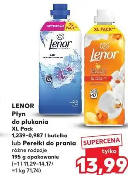Kaufland Lenor Płyn do płukania lub Perełki do prania oferta