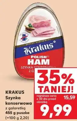 Kaufland Szynka konserwowa z galaretką Krakus oferta