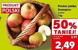 Kaufland Polskie jabłka Szampion luzem oferta