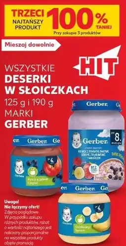 Kaufland Deserki w słoiczkach Gerber oferta