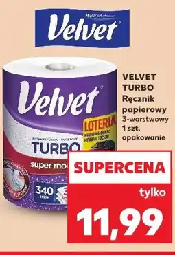 Kaufland Velvet Turbo Ręcznik papierowy 3-warstwowy oferta