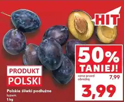 Kaufland Polskie śliwki podłużne luzem oferta