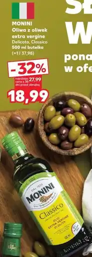 Kaufland Monini Oliwia z oliwek extra vergine Delicato, Classico oferta