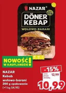 Kaufland Nazar Kebab wołowo-barani oferta