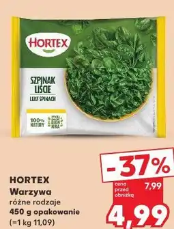 Kaufland Hortex Warzywa różne rodzaje oferta
