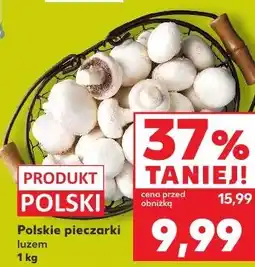 Kaufland Polskie pieczarki luzem oferta