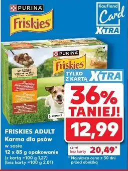 Kaufland FRISKIES ADULT Karma dla psów oferta