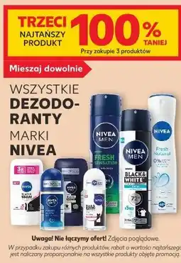 Kaufland Wszystkie dezodoranty marki Nivea oferta