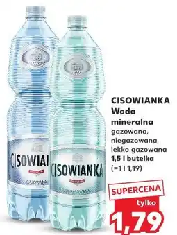 Kaufland CISOWIANKA Woda mineralna oferta