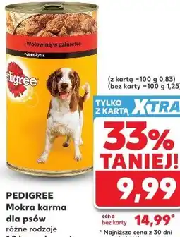 Kaufland PEDIGREE Mokra karma dla psów różne rodzaje oferta