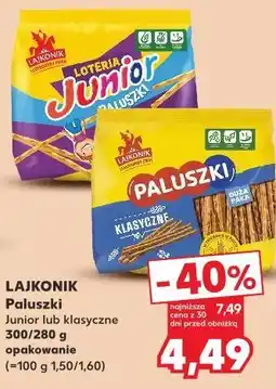 Kaufland Lajkonik Paluszki oferta
