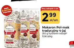 Społem Częstochowa Makaron Pol-mak tradycyjny 4-jaj oferta
