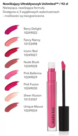 Mary Kay Błyszczyk do ust Mary Kay oferta