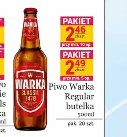 Specjał Piwo Warka oferta