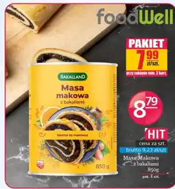 Specjał Masa makowa Bakalland oferta