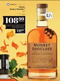 Polomarket Whisky Monkey Shoulder oferta