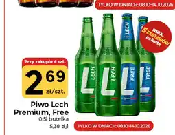Społem Częstochowa Piwo bezalkoholowe Lech oferta