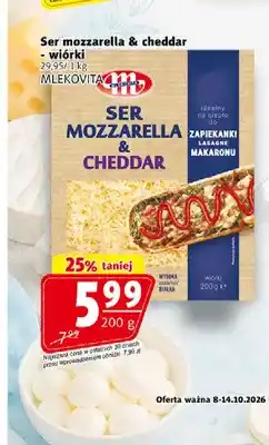 Prim Market Ser mozzarella & cheddar wiórki Mlekovita oferta