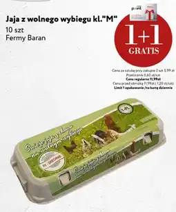Market Point Jajka kurze z wolnego wybiegu Fermy Baran oferta