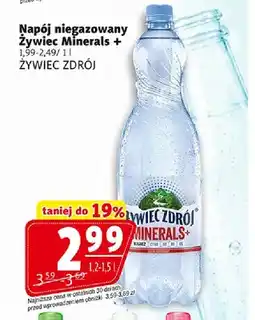 Prim Market Napój niegazowany Żywiec Minerals + Żywiec Zdrój oferta