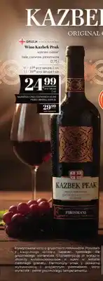 Polomarket Wino czerwone Kazbek Peak półwytrawne Pirosmani oferta