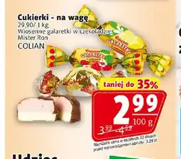 Prim Market Cukierki na wagę Wiosenne galaretki w czekoladzie Colian oferta