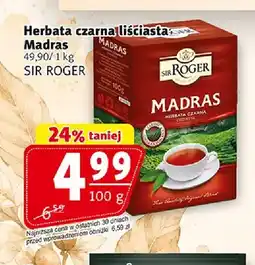 Prim Market Herbata czarna liściasta Madras Sir Roger oferta