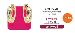 Briju Kolczyki cyrkonie złoto 585 KL-003593 Briju oferta