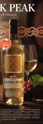 Polomarket Wino białe Kazbek Peak półwytrawne Rkatsiteli oferta