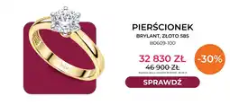 Briju Pierścionek brylant złoto 585 B0609-100 Briju oferta