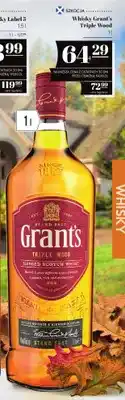 Polomarket Whisky Grant's Triple Wood oferta