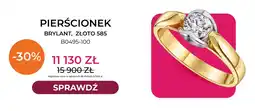 Briju Pierścionek brylant złoto 585 B0495-100 Briju oferta
