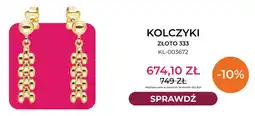 Briju Kolczyki złoto 333 KL-003672 Briju oferta