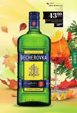 Polomarket Likier Becherovka oferta