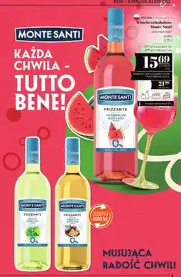 Polomarket Wino bezalkoholowe Monte Santi Frizzante Marakuja Moscato oferta
