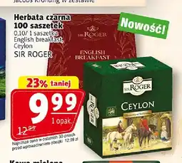 Prim Market Herbata czarna English breakfast Sir Roger oferta