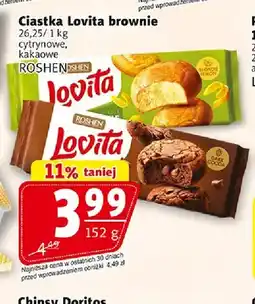 Prim Market Ciastka Lovita brownie cytrynowe Roshen oferta