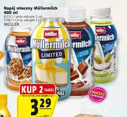 Prim Market Napój mleczny Müllermilch o smaku czekolada-karmel-ciastko Müller oferta