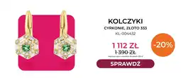Briju Kolczyki cyrkonie złoto 333 KL-004432 Briju oferta